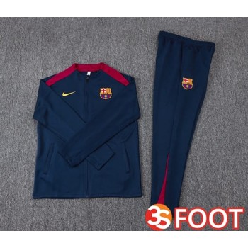 Ensemble Survetement De Foot - Veste FC Barcelone Bleu Royal 2025/2026