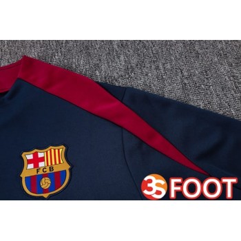 Ensemble Survetement De Foot - Veste FC Barcelone Bleu Royal 2025/2026