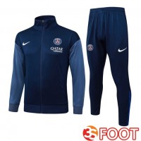 Ensemble Survetement De Foot - Veste Paris PSG Bleu Royal 2025/2026