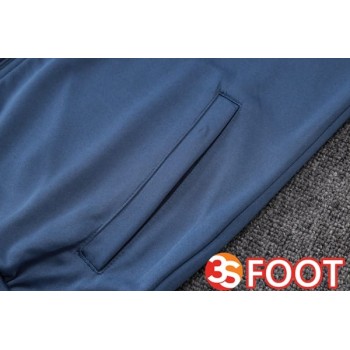 Ensemble Survetement De Foot - Veste Paris PSG Bleu Royal 2025/2026
