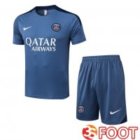Ensemble Training T-Shirts Paris PSG + Shorts Gris 2025/2026