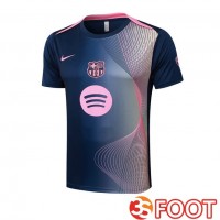 Training T-Shirts FC Barcelone Rose Bleu Royal 2025/2026