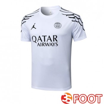 Training T-Shirts Jordan Paris PSG Blanc 2025/2026