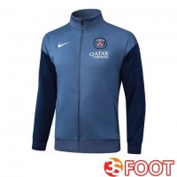 Veste Foot Paris PSG Bleu Royal 2025/2026