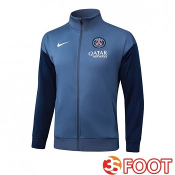 Veste Foot Paris PSG Bleu Royal 2025/2026