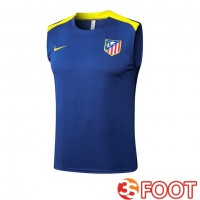 Gilet Foot Atletico Madrid Bleu Royal 2025/2026