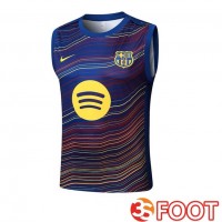 Gilet Foot FC Barcelone Pourpre Bleu Royal 2025/2026