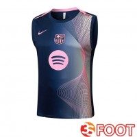 Gilet Foot FC Barcelone Rose Bleu Royal 2025/2026