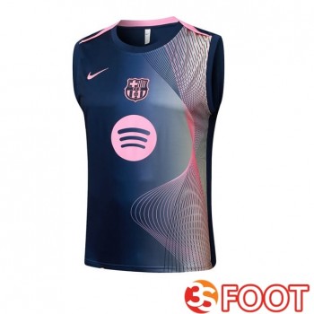 Gilet Foot FC Barcelone Rose Bleu Royal 2025/2026