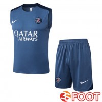 Gilet Foot Paris PSG + Shorts Gris 2025/2026