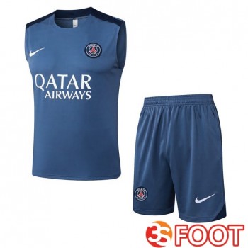 Gilet Foot Paris PSG + Shorts Gris 2025/2026