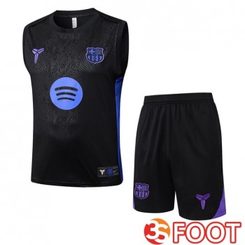 Gilet Foot FC Barcelone + Shorts Noir 2025/2026