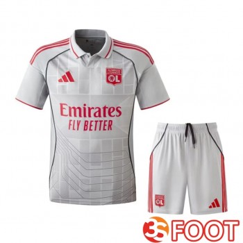 Ensemble Maillot Foot Lyon OL Third + Shorts 2025/2026