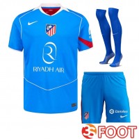 Ensemble Maillot Foot Atletico Madrid Third (Short + Chaussettes) 2025/2026