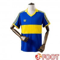 Maillot De Foot Boca Juniors Retro Domicile Bleu Royal 1985-1986