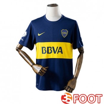Maillot De Foot Boca Juniors Retro Domicile Bleu Royal 2014-2015