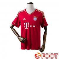 Maillot De Foot Bayern Munich Retro Domicile Rouge 2012-2013