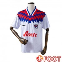 Maillot De Foot Lyon OL Retro Domicile Édition Spéciale Blanc 1995-1996