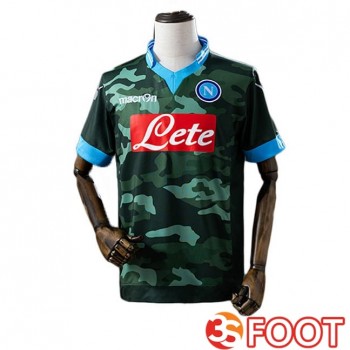 Maillot De Foot SSC Naples Retro Exterieur Vert 2013-2014