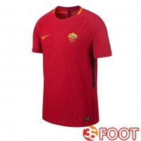 Maillot De Foot AS Roma Retro Domicile Rouge 2017-2018