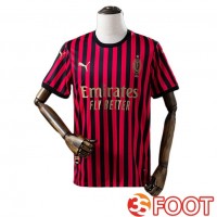Maillot De Foot AC Milan Retro Édition 120e Anniversaire Rouge Noir