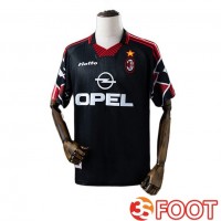 Maillot De Foot AC Milan Retro Quatrieme Noir 1997-1998
