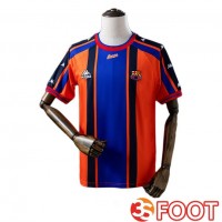 Maillot De Foot FC Barcelone Retro Exterieur Bleu Orange 1997-1998