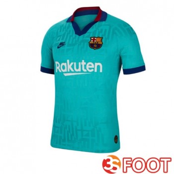 Maillot De Foot FC Barcelone Retro Third Vert 2019-2020
