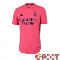 Maillot De Foot Real Madrid Retro Exterieur Rose 2020-2021