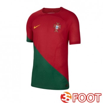 Maillot De Foot Portugal Retro Domicile Rouge 2022