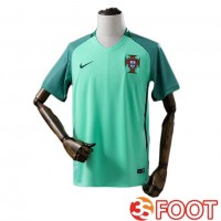 Maillot De Foot Portugal Retro Exterieur Vert 2016