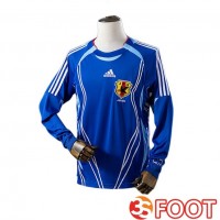 Maillot De Foot Japon Retro Domicile Manche Longue Bleu 2006