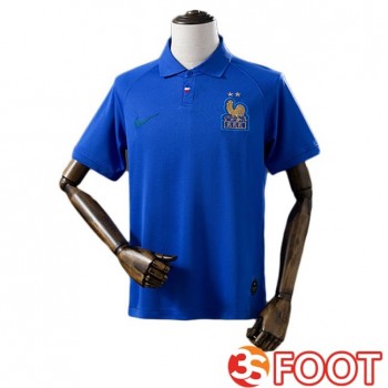 Maillot De Foot France Retro Édition 120e Anniversaire Bleu