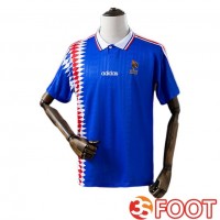 Maillot De Foot France Retro Domicile Bleu 1994