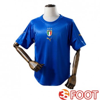 Maillot De Foot Italie Retro Domicile Bleu 1994