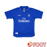 Maillot De Foot FC Chelsea Retro Domicile Bleu 2001-2003
