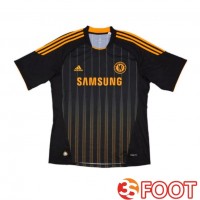Maillot De Foot FC Chelsea Retro Exterieur Noir 2010-2011
