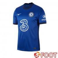 Maillot De Foot FC Chelsea Retro Domicile Bleu 2020-2021