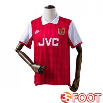 Maillot De Foot Arsenal Retro Domicile Rouge 1994-1996