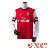 Maillot De Foot Arsenal Retro Domicile Manche Longue Rouge 2012-2013 Maillot De Foot Arsenal Retro Domicile Manche Longue Rouge 2012-2013