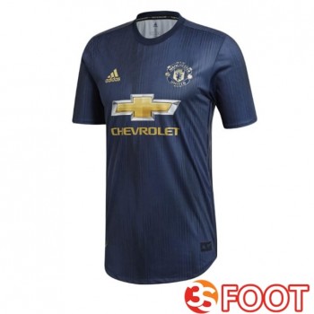 Maillot De Foot Manchester United Retro Third Noir 2018-2019