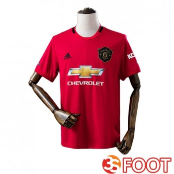 Maillot De Foot Manchester United Retro Domicile Rouge 2019-2020